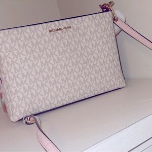 Pink Rose gold Michael Kors, Crossbody purse